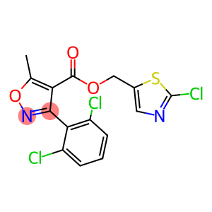 (2-chloro-1,3-thiazol-5-yl)methyl 3-(2,6-dichlorophenyl)-5-methyl-1,2-oxazole-4-carboxylate