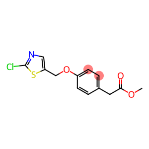 METHYL 2-(4-[(2-CHLORO-1,3-THIAZOL-5-YL)METHOXY]PHENYL)ACETATE