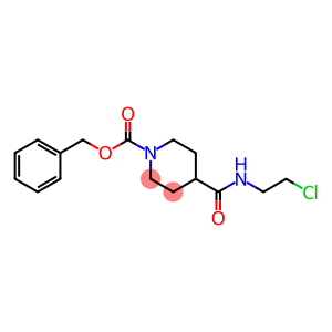 BENZYL 4-([(2-CHLOROETHYL)AMINO]CARBONYL)TETRAHYDRO-1(2H)-PYRIDINECARBOXYLATE