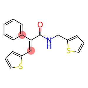 Benzeneacetamide, N-(2-thienylmethyl)-α-(2-thienylmethylene)-