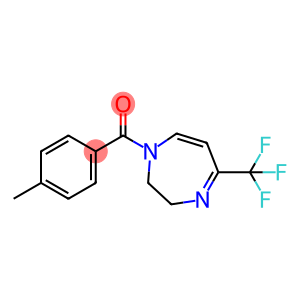 1-(4-methylbenzoyl)-5-(trifluoromethyl)-2,3-dihydro-1H-1,4-diazepine