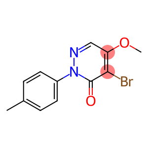 4-bromo-5-methoxy-2-(4-methylphenyl)-2,3-dihydropyridazin-3-one