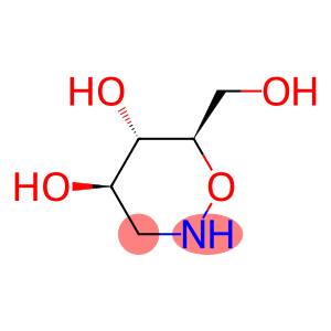 2H-1,2-Oxazine-4,5-diol, tetrahydro-6-(hydroxymethyl)-, (4R,5S,6R)- (9CI)