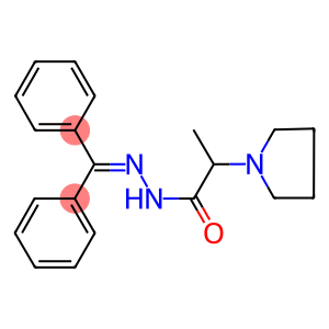 N'-(DIPHENYLMETHYLENE)-2-(1-PYRROLIDINYL)PROPANOHYDRAZIDE