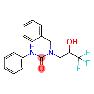 1-benzyl-3-phenyl-1-(3,3,3-trifluoro-2-hydroxypropyl)urea