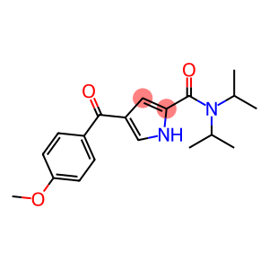 1H-Pyrrole-2-carboxamide, 4-(4-methoxybenzoyl)-N,N-bis(1-methylethyl)-