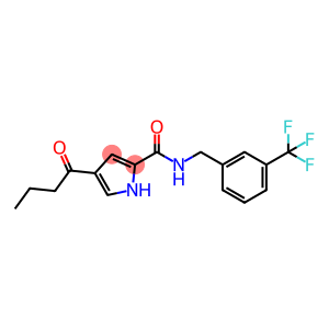 4-BUTYRYL-N-[3-(TRIFLUOROMETHYL)BENZYL]-1H-PYRROLE-2-CARBOXAMIDE