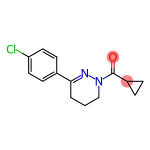 [3-(4-CHLOROPHENYL)-5,6-DIHYDRO-1(4H)-PYRIDAZINYL](CYCLOPROPYL)METHANONE