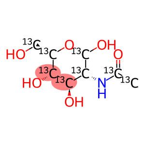 2-[1,2-13C2]ACETAMIDO-2-DEOXY-D-[UL-13C6]GLUCOSE