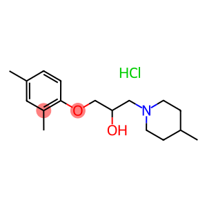 1-(2,4-二甲基苯氧基)-3-(4-甲基哌啶-1-基)丙-2-醇盐酸盐
