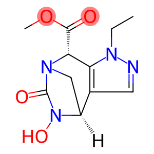 REL-METHYL (4R,7R,8S)-1-ETHYL-4,5,6,8-TETRAH YDRO-5-HYDROXY-6-OXO-1H-4,7-METHANOP YRAZOLO[3,4-E][1,3