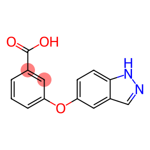 Benzoicacid,3-(1H-indazol-5-yloxy)-