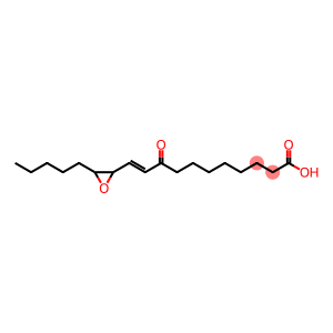 9-oxo-11-(3-pentyl-2-oxiranyl)-10(E)-undecenoic acid