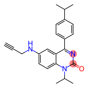 1-Isopropyl-4-(4-isopropylphenyl)-6-(prop-2-yn-1-ylamino)quinazolin-2(1H)-one