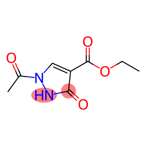 1H-Pyrazole-4-carboxylic acid, 1-acetyl-2,3-dihydro-3-oxo-, ethyl ester