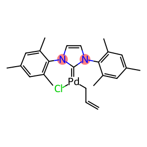 烯丙基[1,3-双(均三甲苯基)咪唑-2-亚基]氯化钯(II)