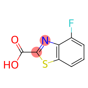 2-Benzothiazolecarboxylic acid, 4-fluoro-