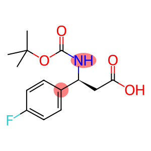 BOC-(S)-4-FLUORO-BETA-PHENYLALANINE