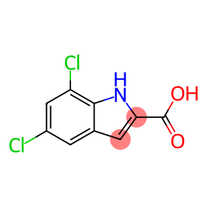 5,7-二氯吲哚-2-羧酸