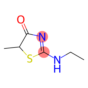 4(5H)-Thiazolone, 2-(ethylamino)-5-methyl- (9CI)