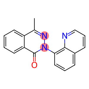 4-METHYL-2-(8-QUINOLINYL)-1(2H)-PHTHALAZINONE