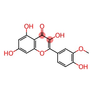 3,5,7-trihydroxy-2-(4-hydroxy-3-methoxyphenyl)-4H-chromen-4-one