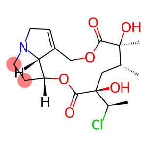 (20R)-20-chloro-12,15-dihydroxy-(15αH)-15,20-dihydro-senecionane-11,16-dione