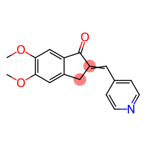 5,6-二甲氧基-2-(4-吡啶基)亚甲基-1-茚酮