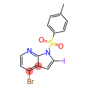 4-Bromo-2-iodo-1-(toluene-4-sulfonyl)-1H-pyrrolo[2,3-b]pyridine