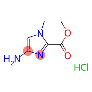 1-methyl-4-aminoimidazole-2-carboxylic acid methyl ester hydrochloride