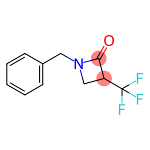 1-BENZYL-3-TRIFLUOROMETHYL-2-AZETIDINONE