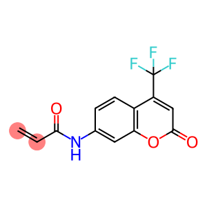 N-[2-oxo-4-(trifluoromethyl)chromen-7-yl]prop-2-enamide