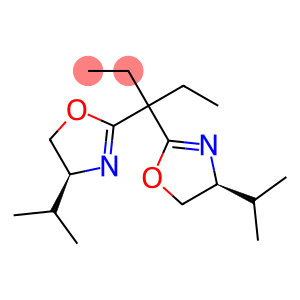 (4S,4'S)-(-)-2,2'-(1-ETHYLPROPYLIDENE)BIS(4,5-DIHYDRO-4-ISOPROPYLOXAZOLE)