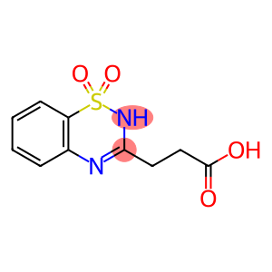 3-(1,1-二氧化物-4H-苯并[e][1,2,4]噻二嗪-3-基)丙酸