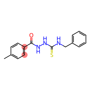 N-benzyl-2-(4-methylbenzoyl)hydrazinecarbothioamide