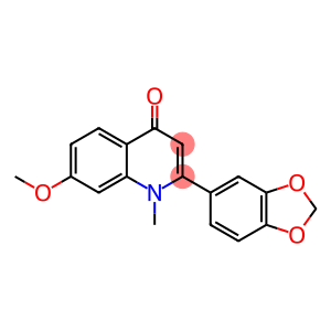 2-benzo[1,3]dioxol-5-yl-7-methoxy-1-methyl-quinolin-4-one