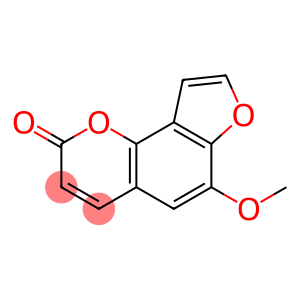 6-Methoxy-2H-furo[2,3-h]-1-benzopyran-2-one