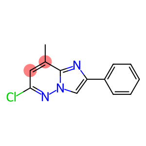 6-chloro-8-methyl-2-phenylimidazo[1,2-b]pyridazine