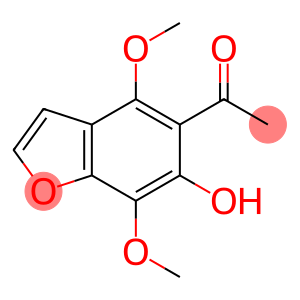 1-(6-HYDROXY-4,7-DIMETHOXY-BENZOFURAN-5-YL)-ETHANONE