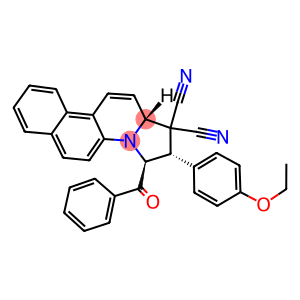 3-benzoyl-2-(4-ethoxyphenyl)-2,3-dihydrobenzo[f]pyrrolo[1,2-a]quinoline-1,1(12aH)-dicarbonitrile