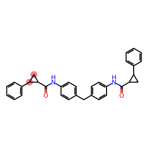 2-phenyl-N-[4-(4-{[(2-phenylcyclopropyl)carbonyl]amino}benzyl)phenyl]cyclopropanecarboxamide