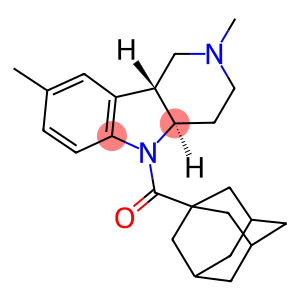 5-(1-adamantylcarbonyl)-2,8-dimethyl-2,3,4,4a,5,9b-hexahydro-1H-pyrido[4,3-b]indole