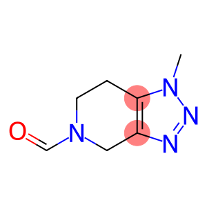 5H-1,2,3-Triazolo[4,5-c]pyridine-5-carboxaldehyde,1,4,6,7-tetrahydro-1-