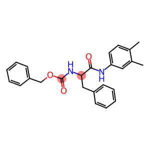 benzyl 1-benzyl-2-(3,4-dimethylanilino)-2-oxoethylcarbamate