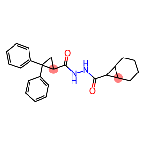 N'-(bicyclo[4.1.0]hept-7-ylcarbonyl)-2,2-diphenylcyclopropanecarbohydrazide