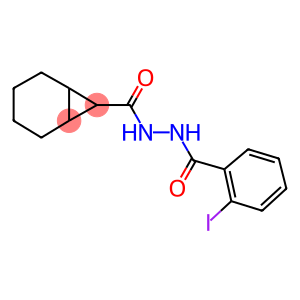 N'-(2-iodobenzoyl)bicyclo[4.1.0]heptane-7-carbohydrazide