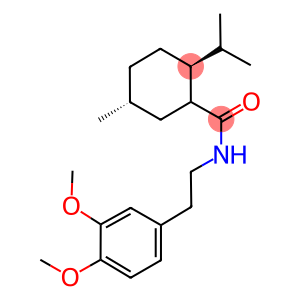 N-[2-(3,4-dimethoxyphenyl)ethyl]-2-isopropyl-5-methylcyclohexanecarboxamide