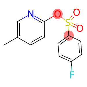 5-methyl-2-pyridinyl 4-fluorobenzenesulfonate