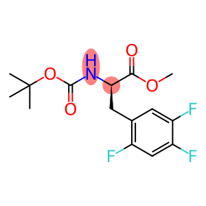 methyl (2R)-2-[(2-methylpropan-2-yl)oxycarbonylamino]-3-(2,4,5-trifluorophenyl)propanoate