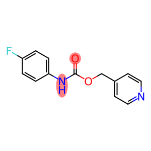 4-Fluorocarbanilic acid 4-pyridylmethyl ester